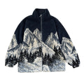 Everest Mountain & Forest Landscape Large Fleece