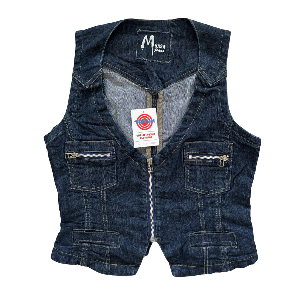 Miss Sasa Medium Denim Vest