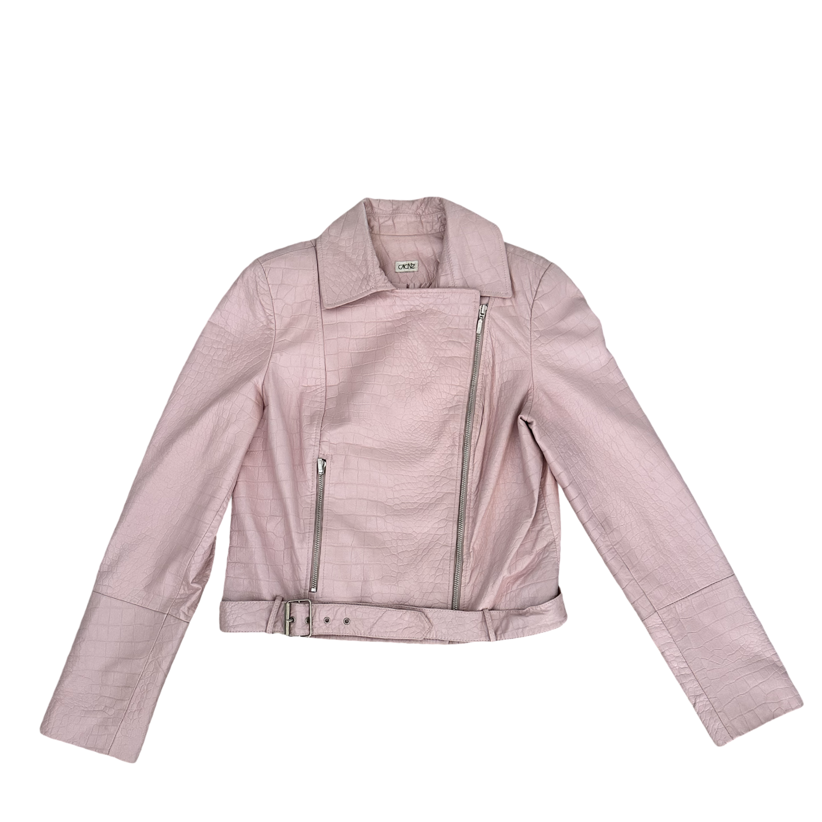 Cache Small Leather Jacket
