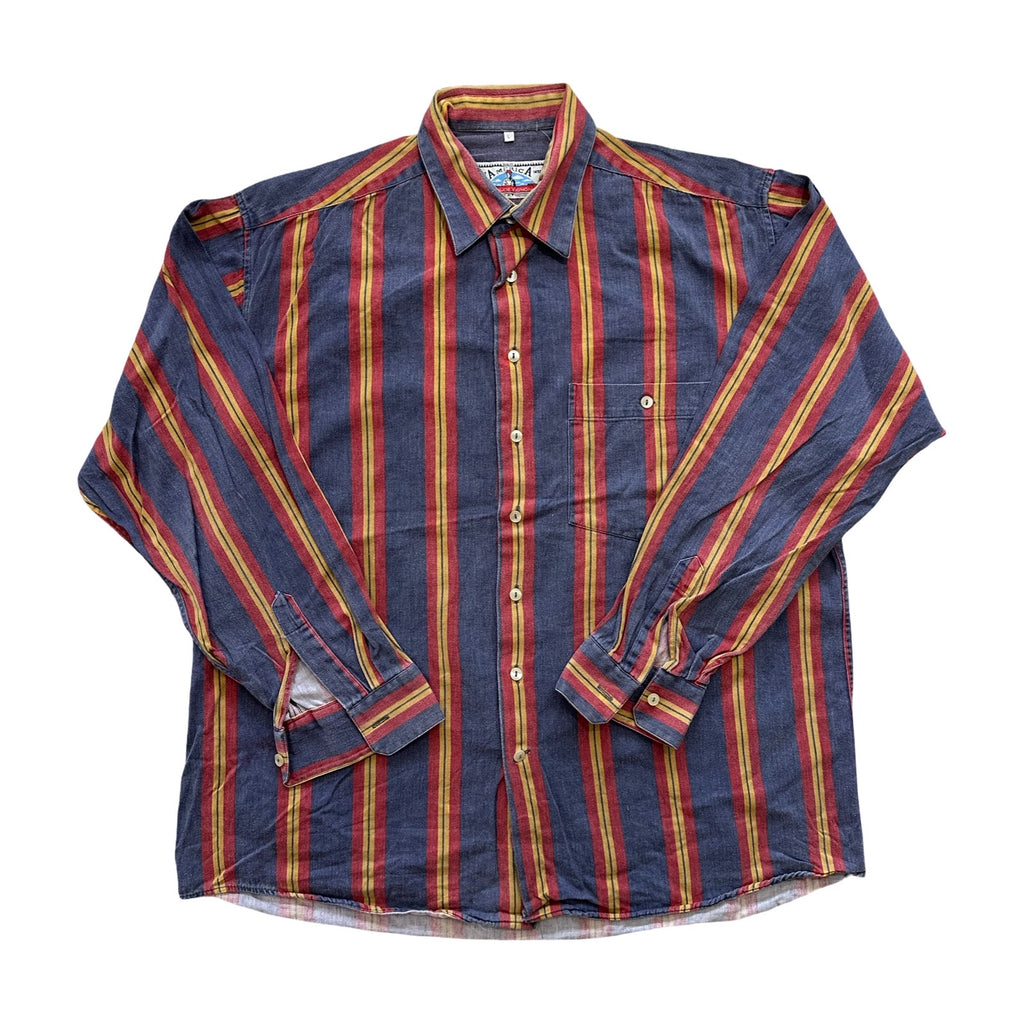 Striped Claude Vignon Western Shirt