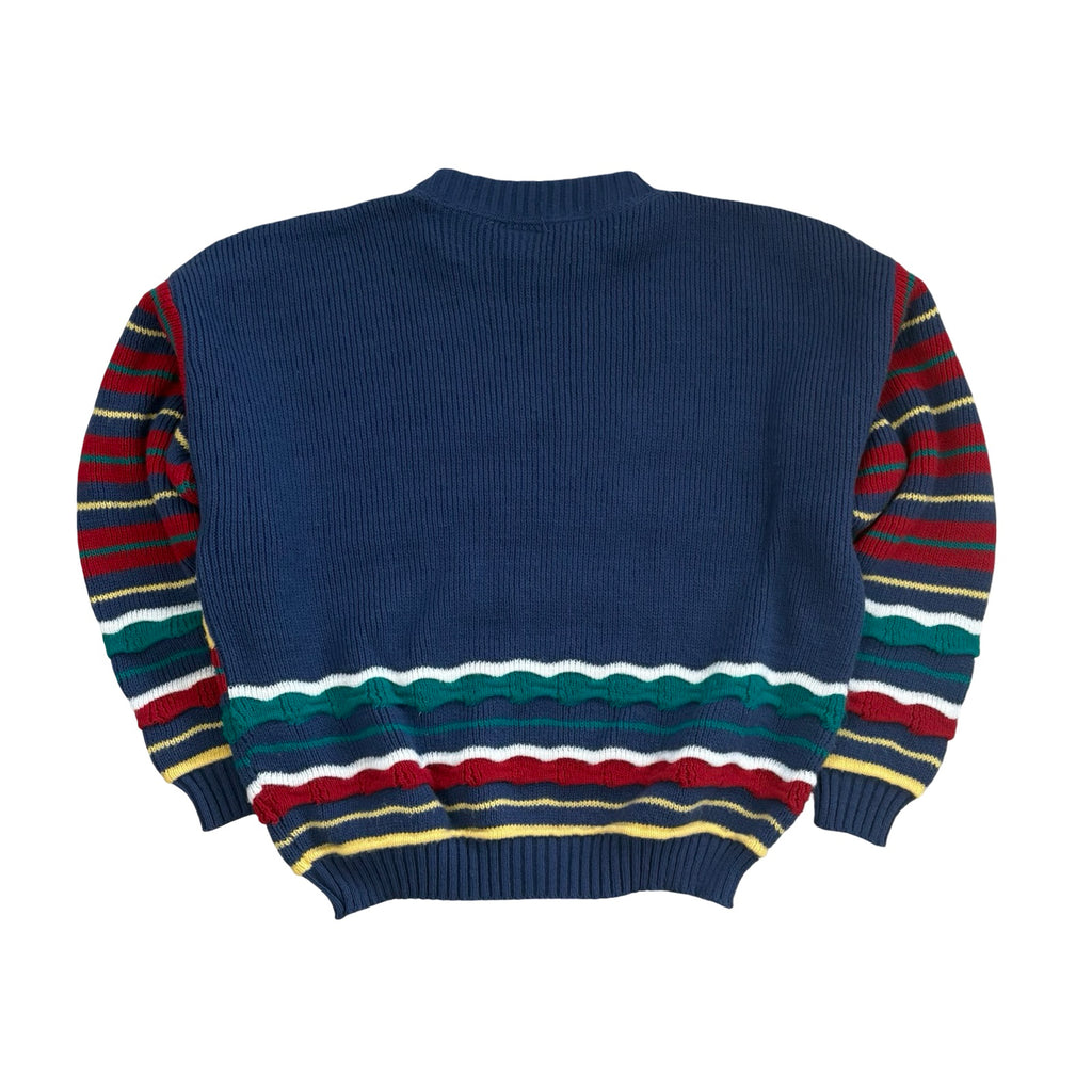 Cabin Creek Striped Women's Large Sweater