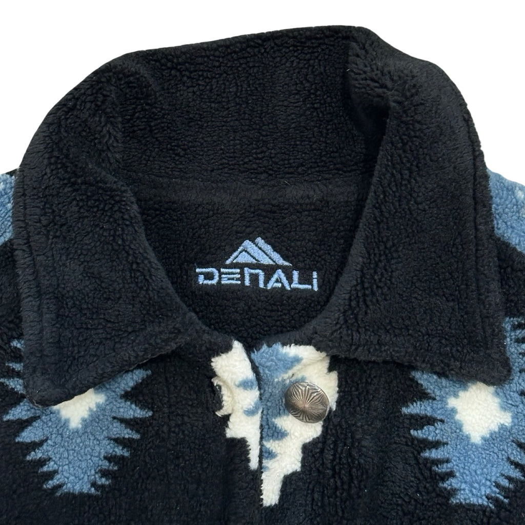 90s Denali Wild Horses x Aztec All-Over XL Western Fleece