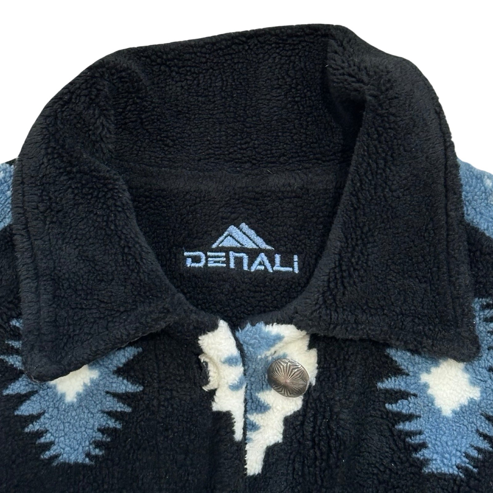 90s Denali Wild Horses x Aztec All-Over XL Western Fleece