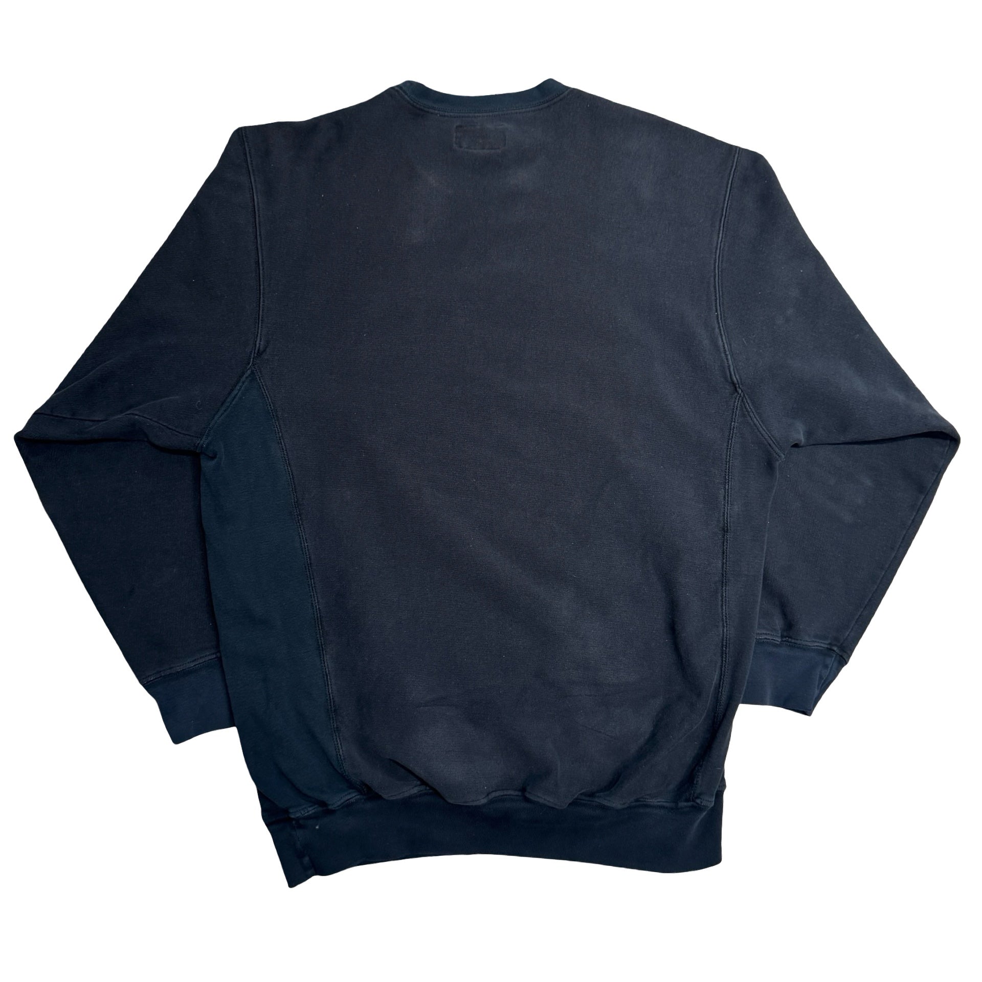 Reverse Weave Two-Toned Corvertte Small Crewneck