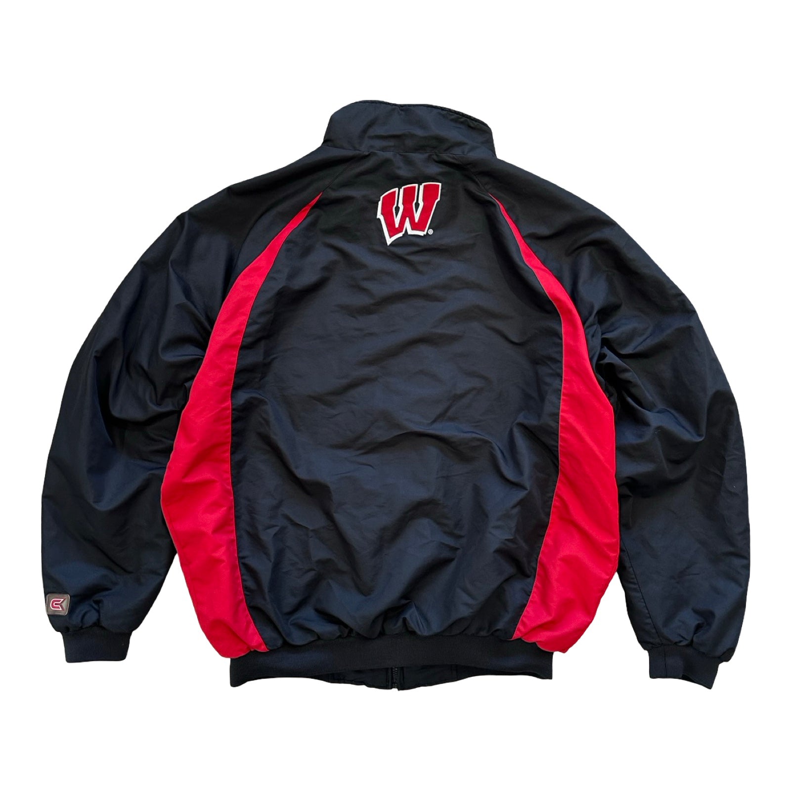 University of Wisconsin Large Fleece-Lined Windbreaker