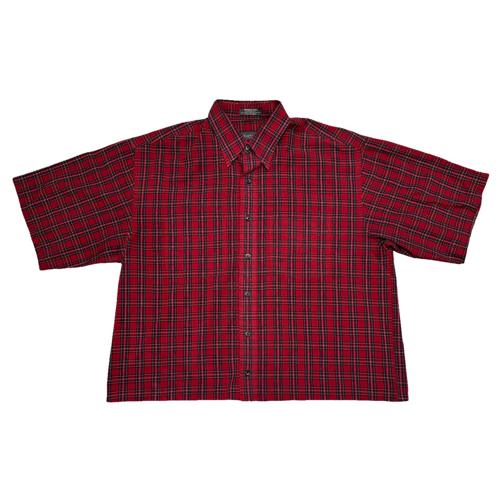 Boxy Waistline Cut Shirt - Warm Colorways