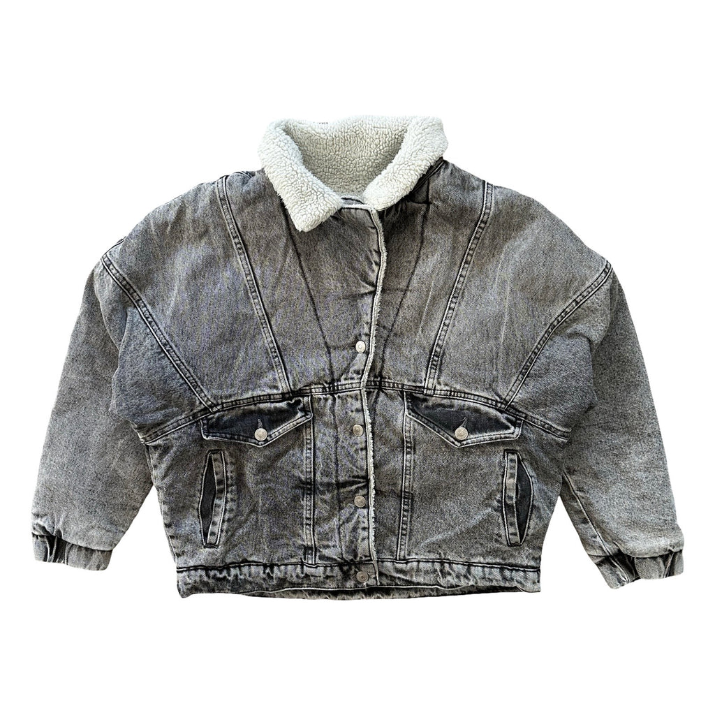 Unbranded Small Fleece Lined Denim Jacket