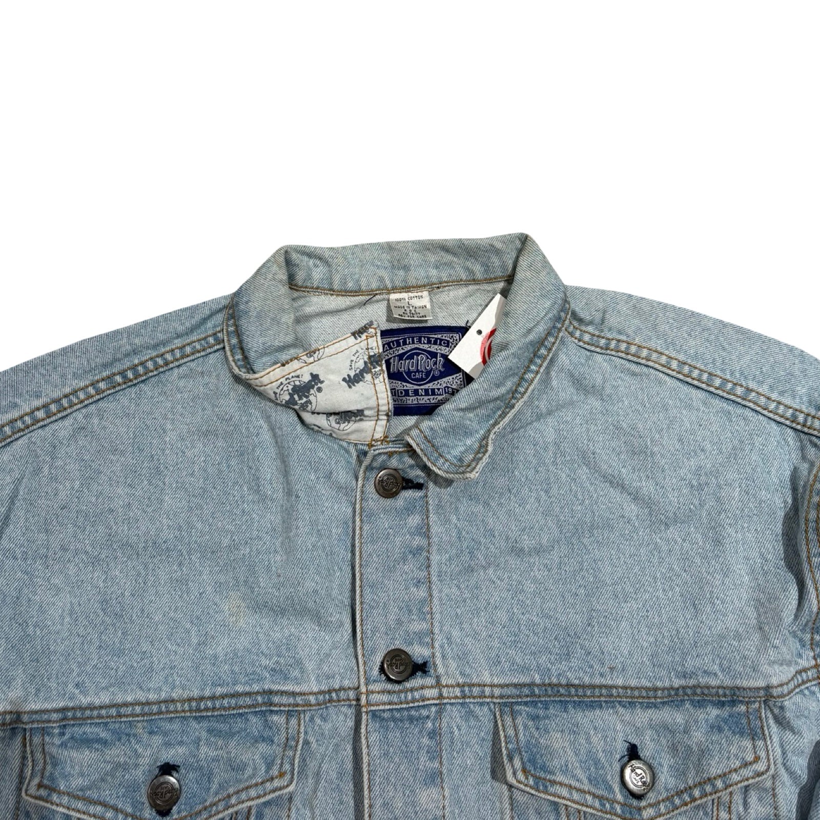 Hard Rock Cafe Large Denim Jacket