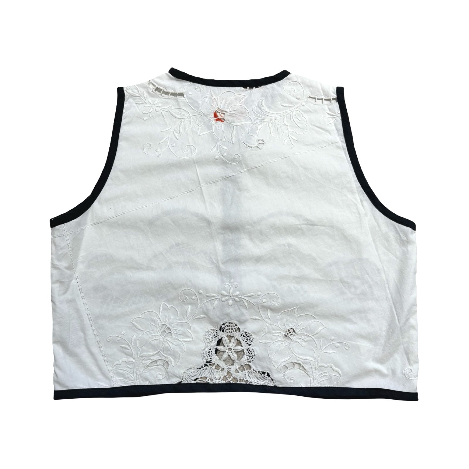 B&W XS Linen Tie Top Rework