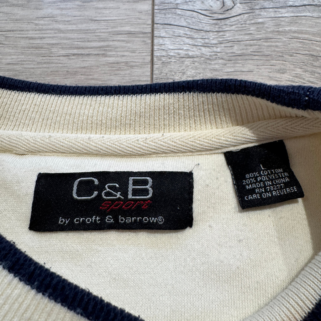 Argyle & Golf Large Crewneck