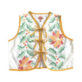 Desert Garden Medium Linen Tie Top Rework