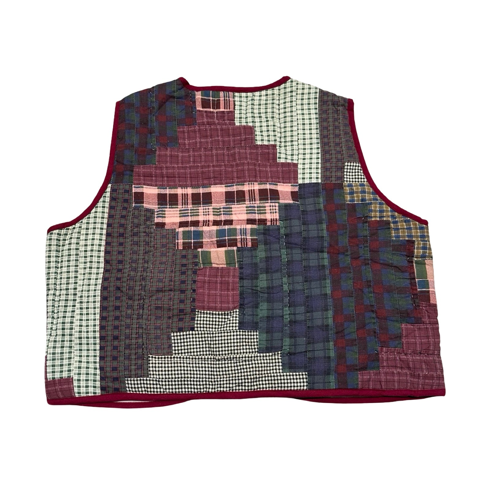 70's Flannels Quilted Vest Reworks