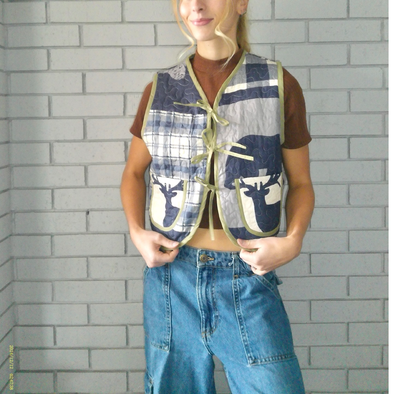 Winter Wonderland Quilted Vest Reworks
