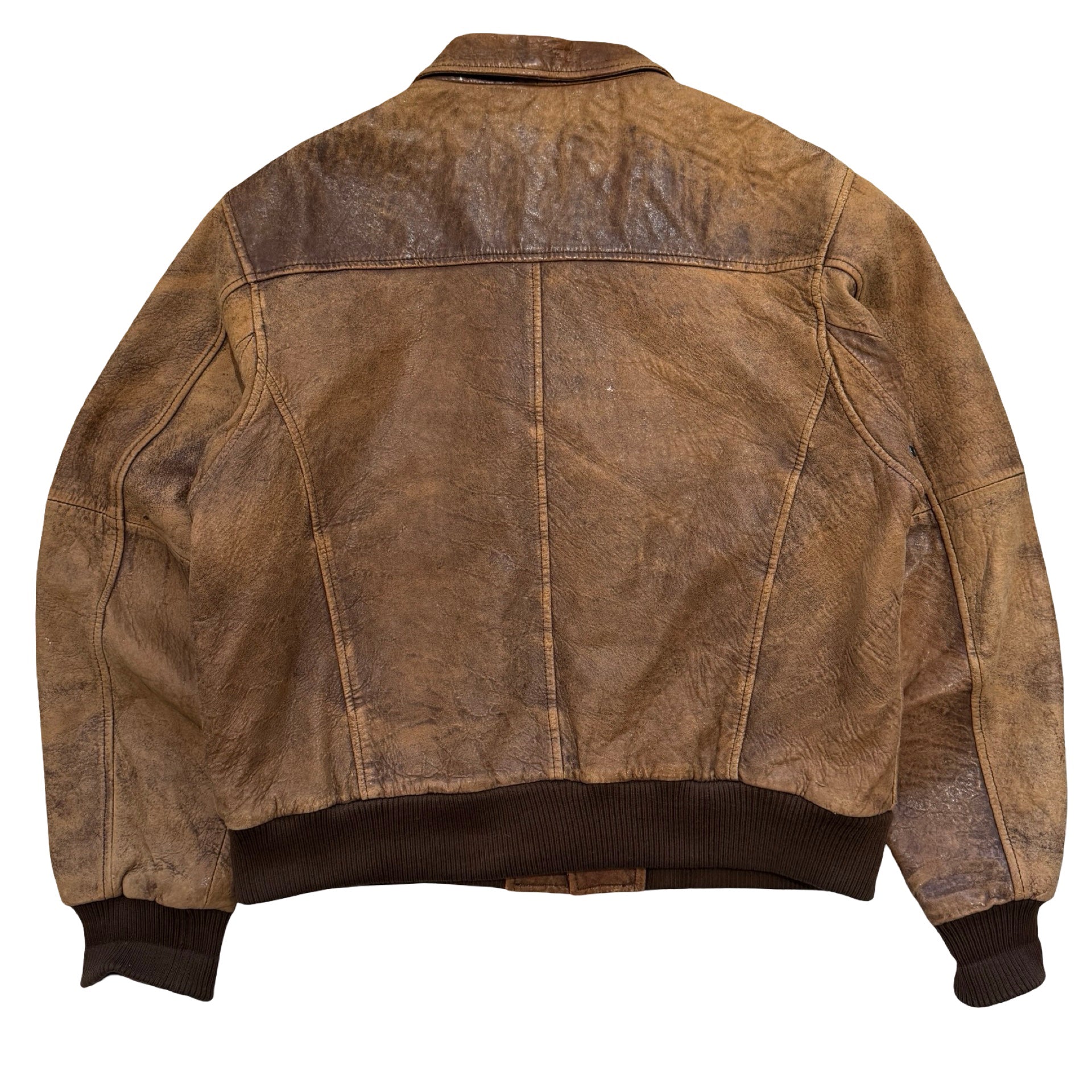 M. Julian Adventures Large Leather Jacket