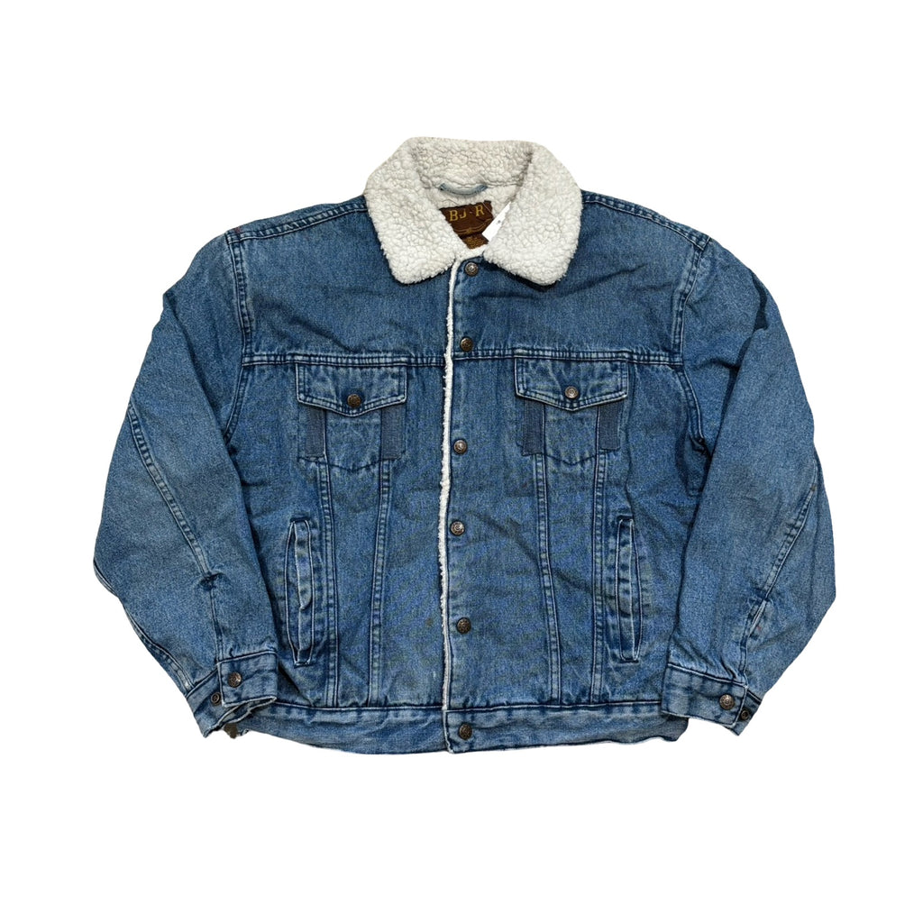 BJ-R Sherpa Lined Denim Jacket