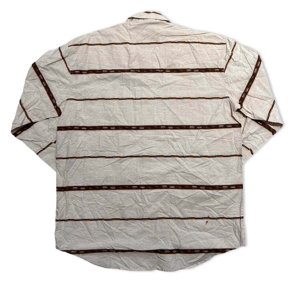 Tan Roper Western Shirt