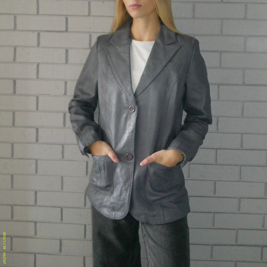 MetroStyle Small Leather Jacket