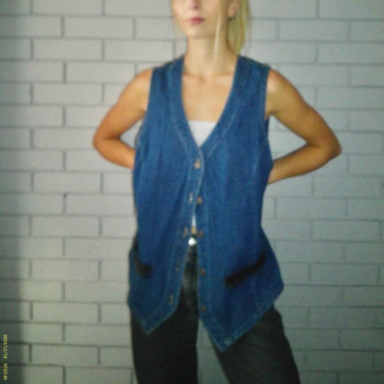 Stampede Medium Denim Vest
