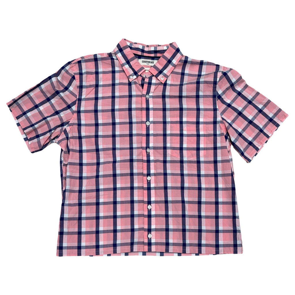 Boxy Waistline Cut Shirt - Warm Colorways