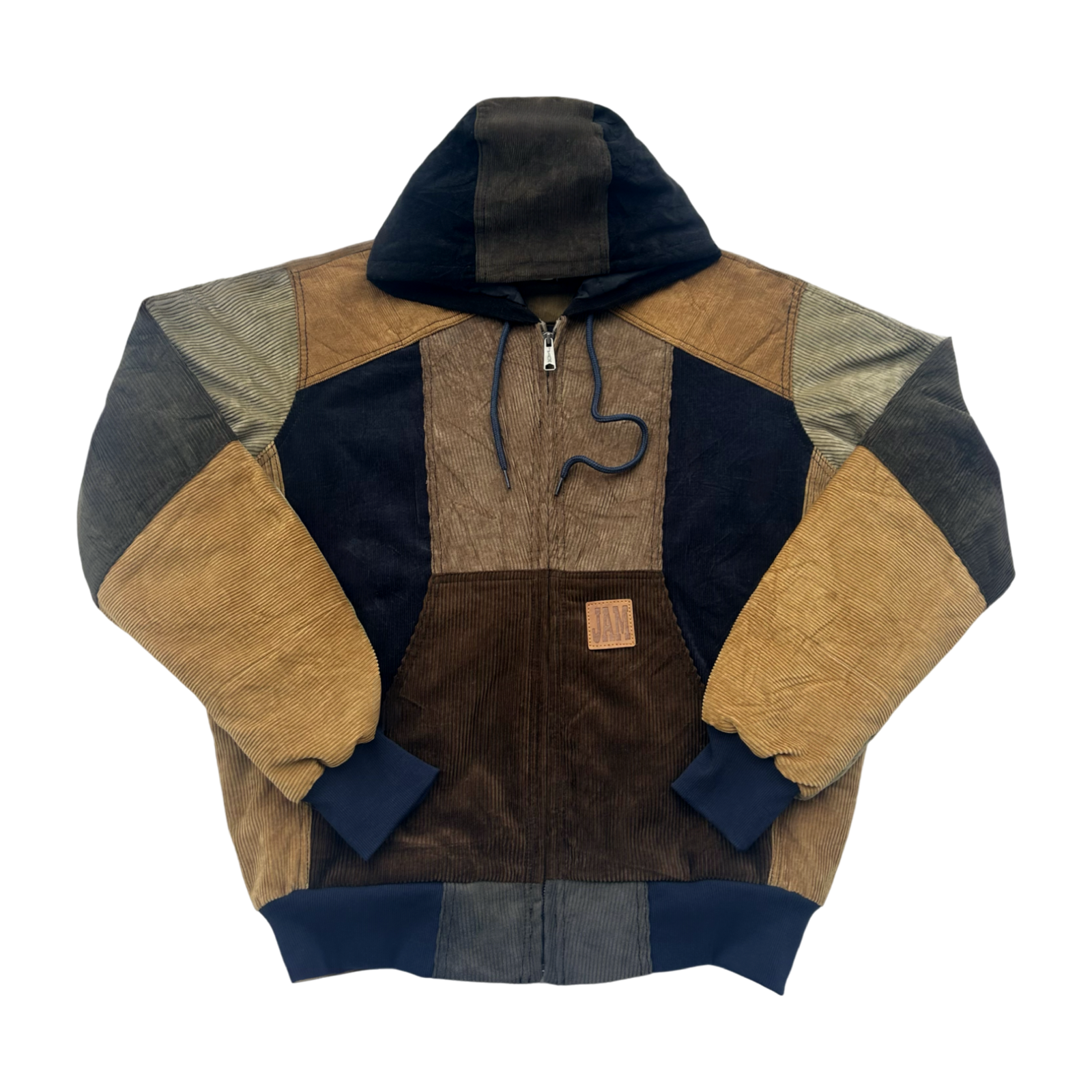 "THE CORD" Corduroy Reworked Patchwork Coat
