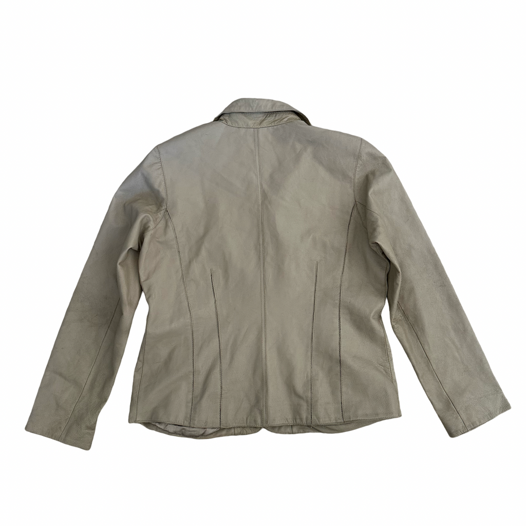 Oscar Piel Large Leather Jacket