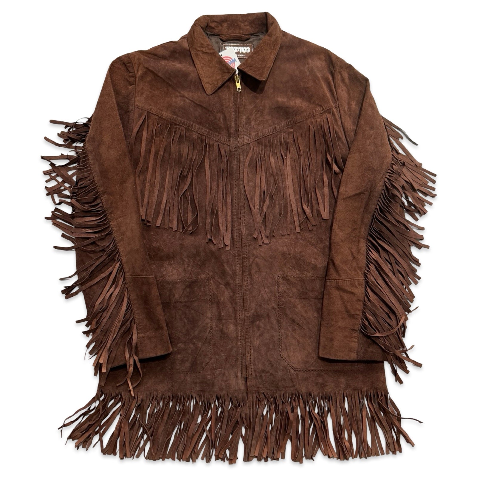 Tattoo Small Suede Fringe Jacket