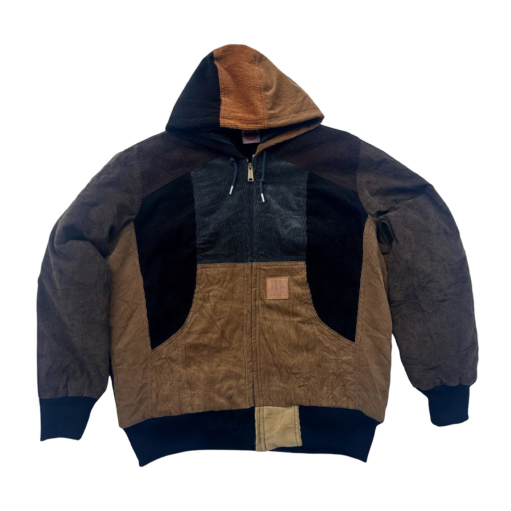 "THE CORD" Corduroy Reworked Patchwork Coat