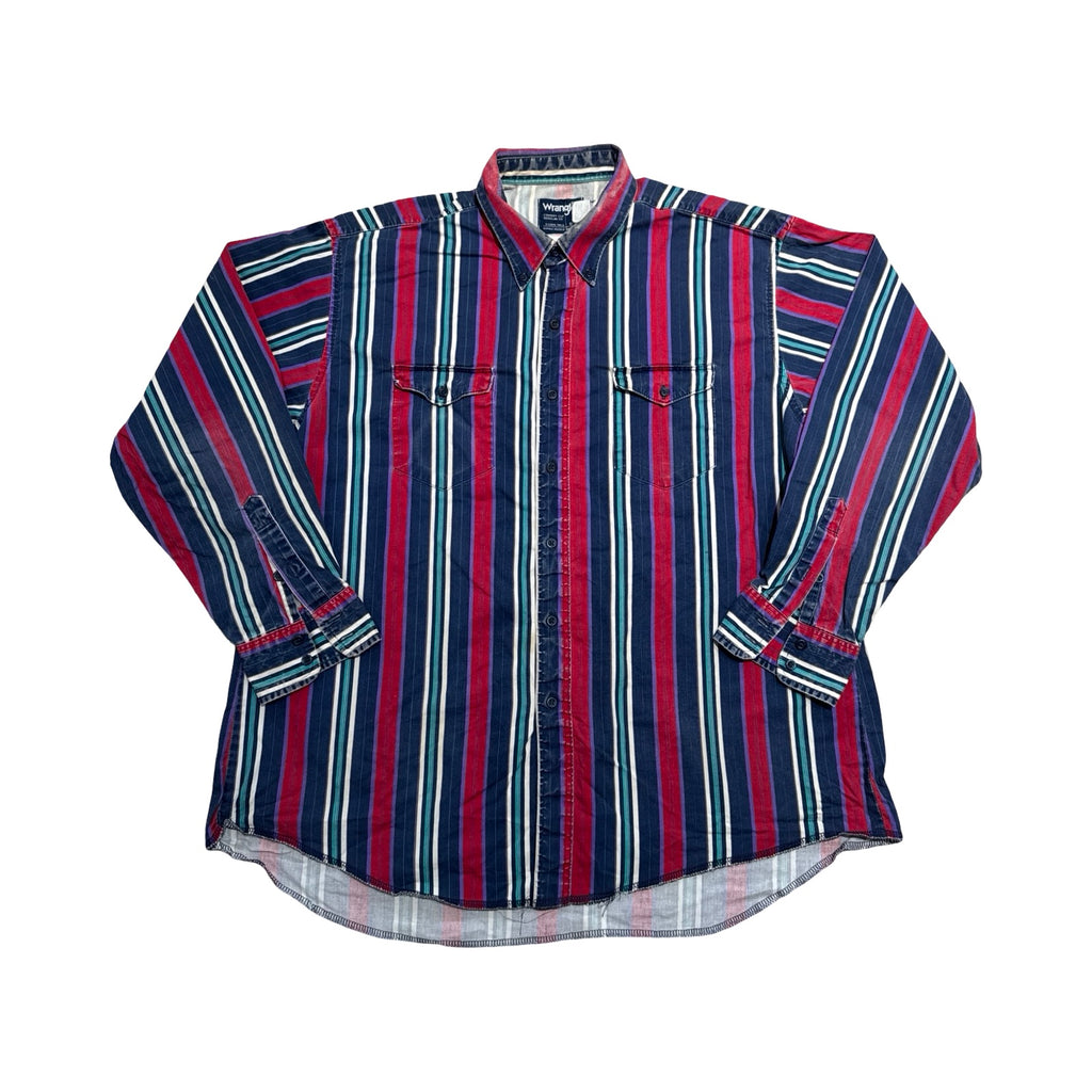 Striped Wrangler Western Shirt