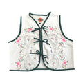 Flwr Pwr Small Linen Tie Top Rework