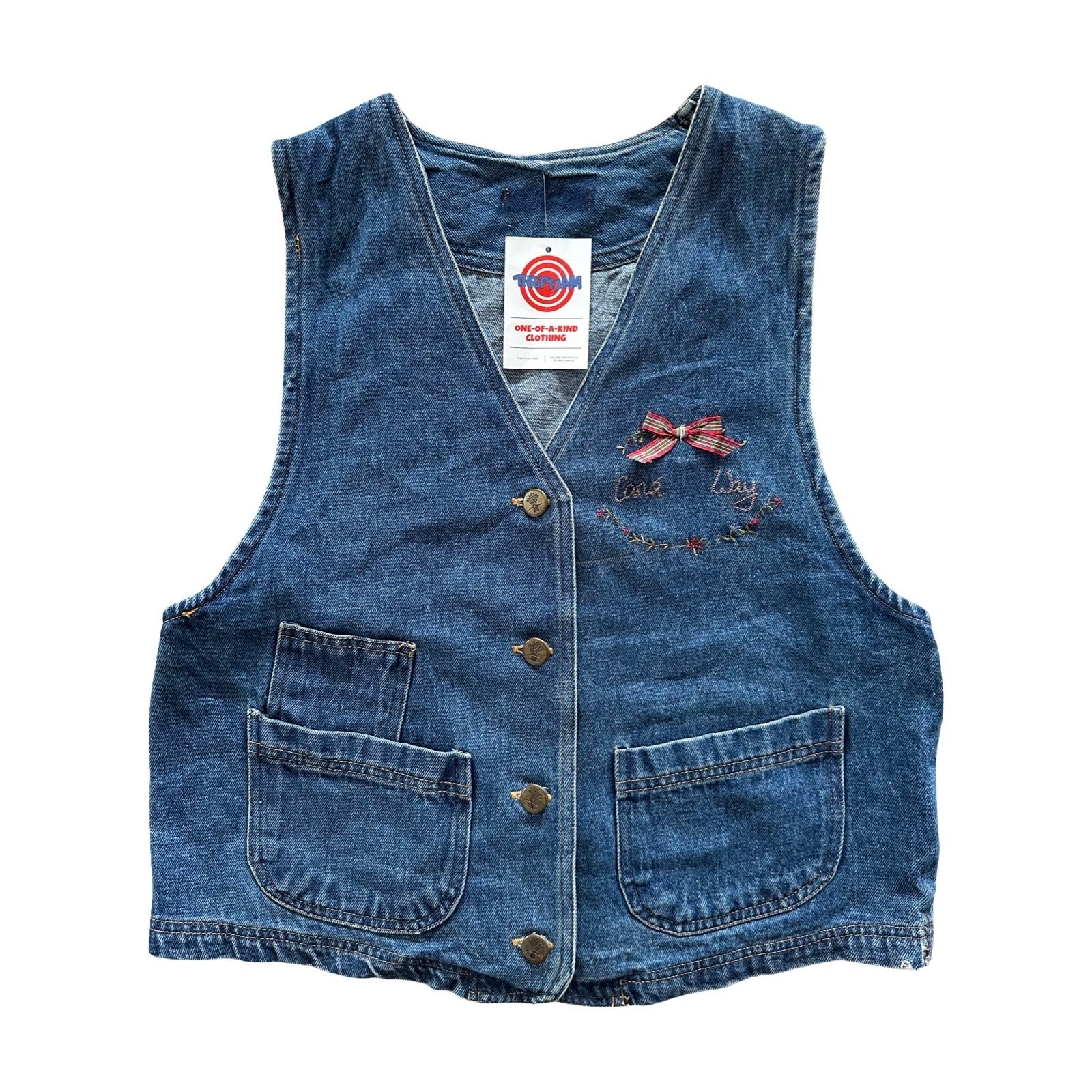 Cana Way Large Denim Vest