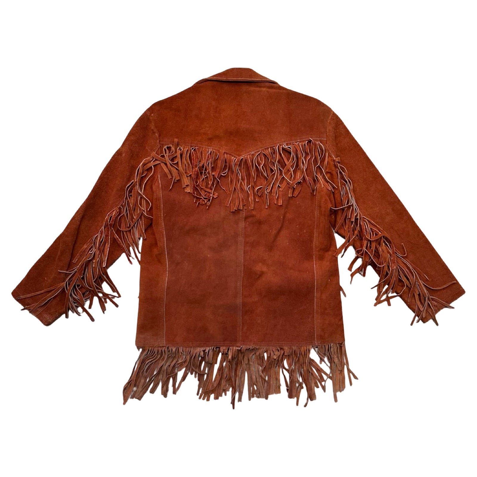 Ramos Large Suede Fringe Jacket