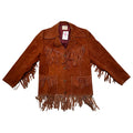 Ramos Large Suede Fringe Jacket