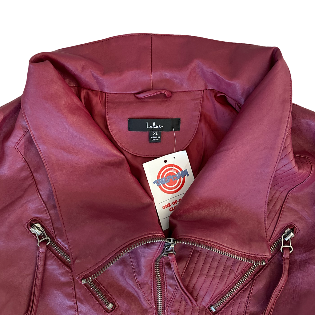 Lulus XL Leather Jacket