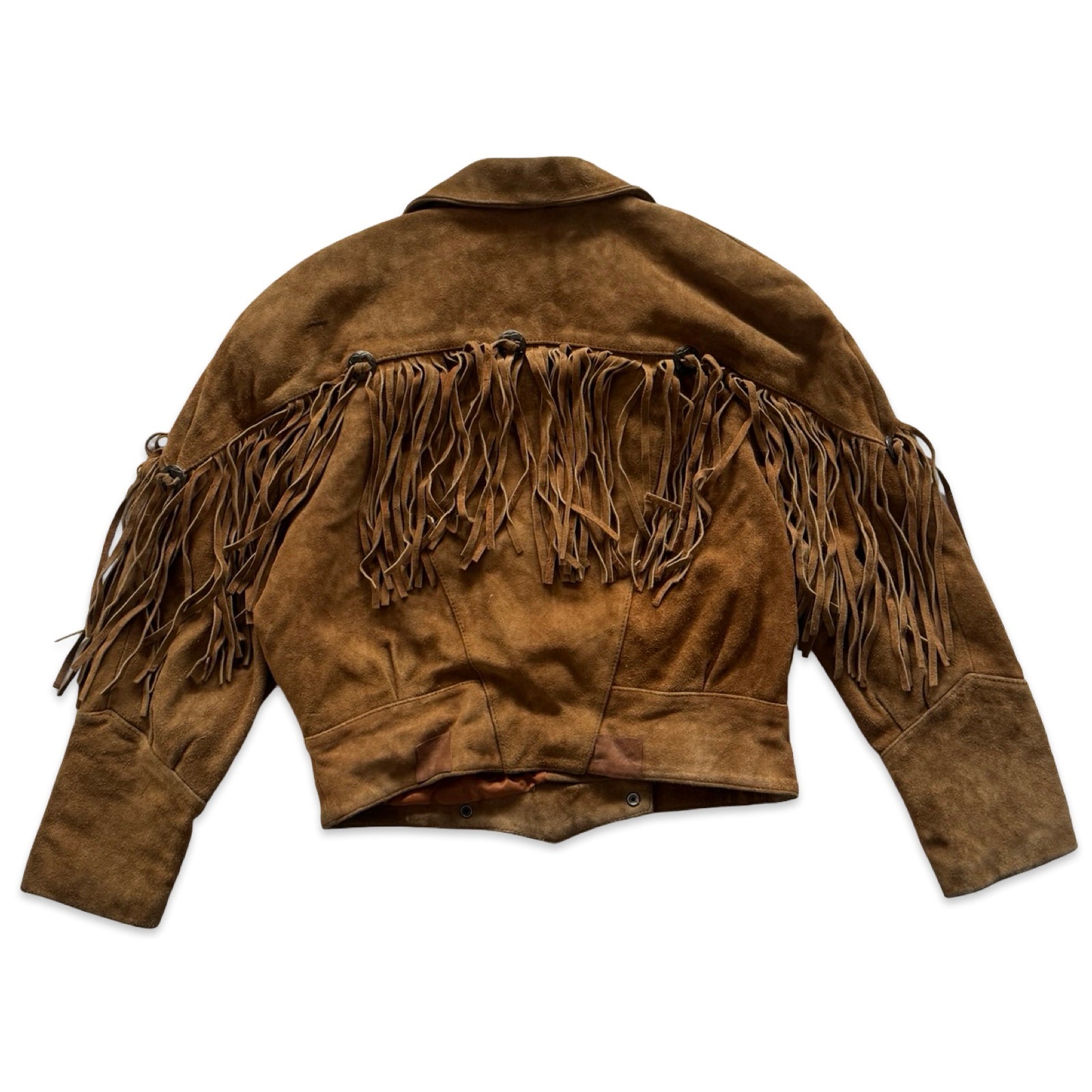 Anne-Gee Small Suede Fringe Jacket