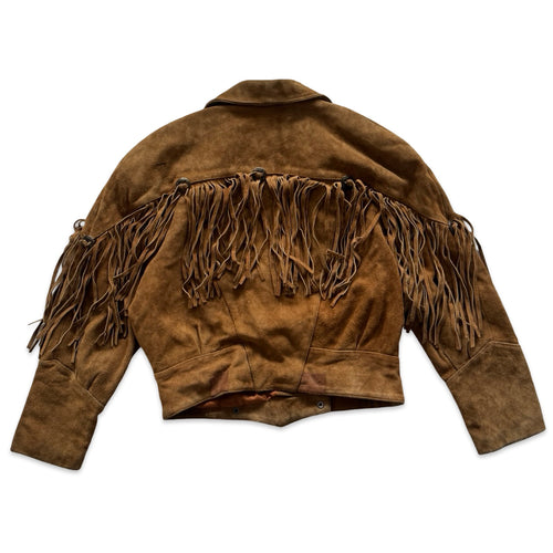 Anne-Gee Small Suede Fringe Jacket
