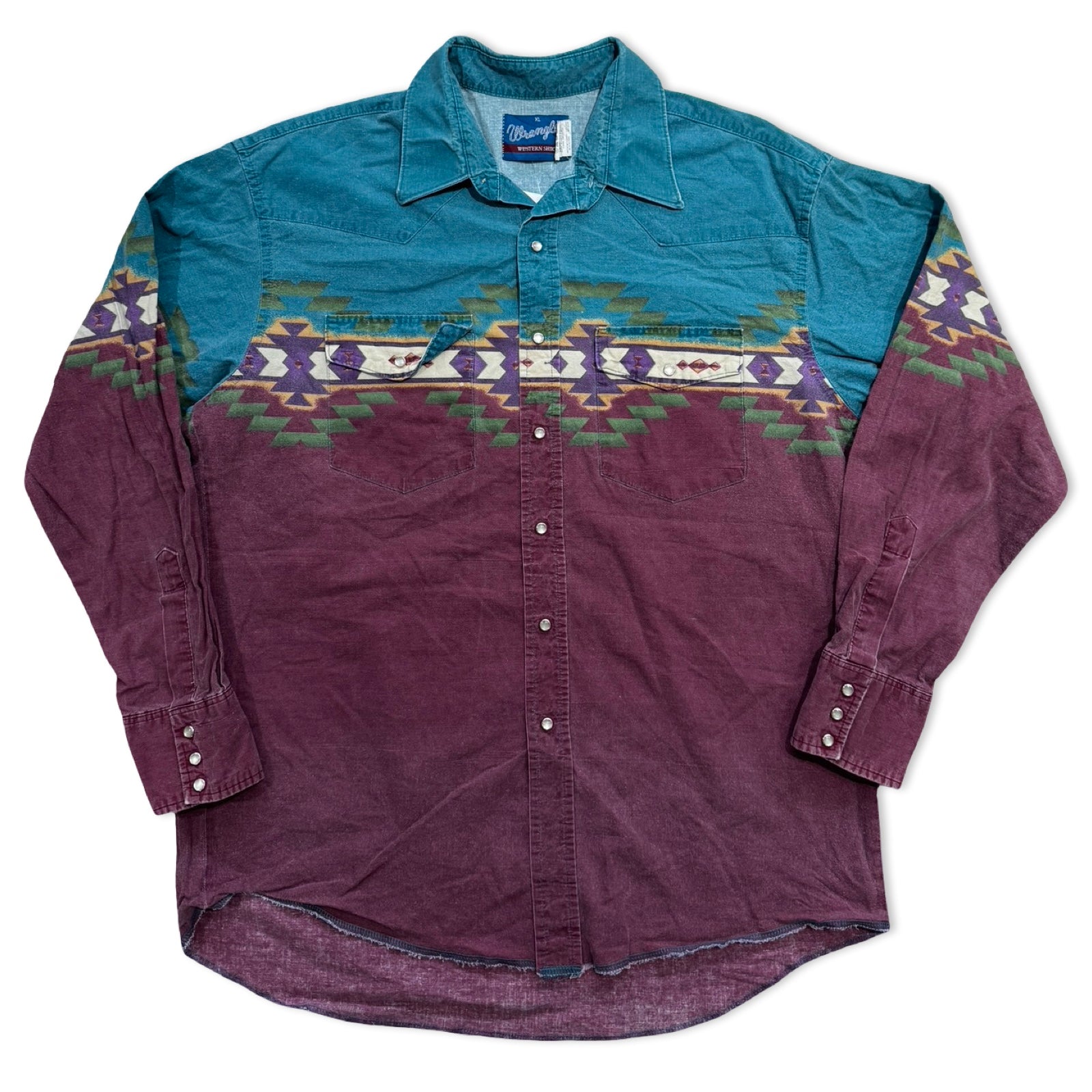 Multi-Color Wrangler Western Shirt