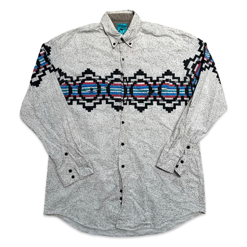 Speckled Roper Western Shirt