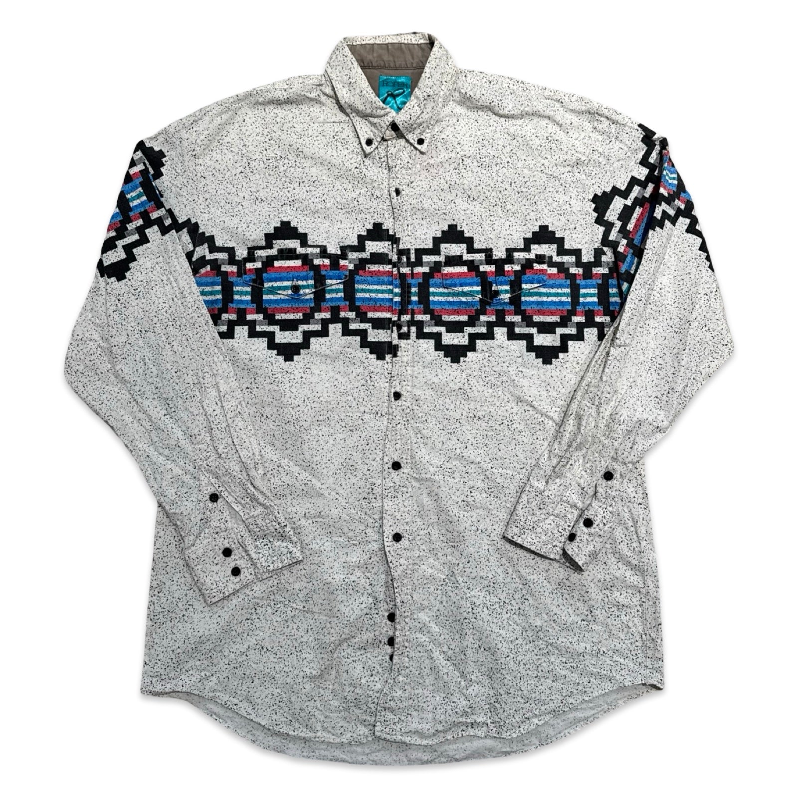 Speckled Roper Western Shirt