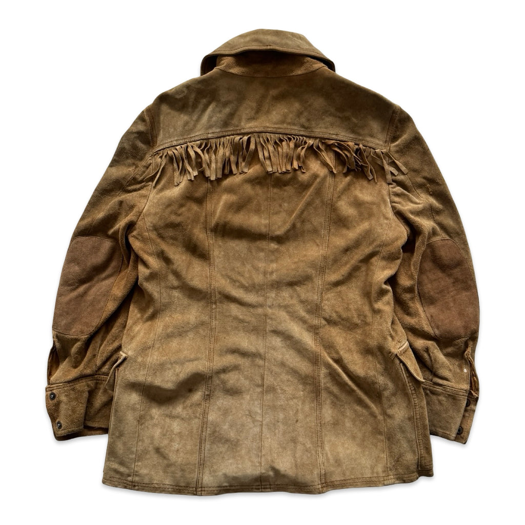 Shammy Leather Medium Suede Fringe Jacket