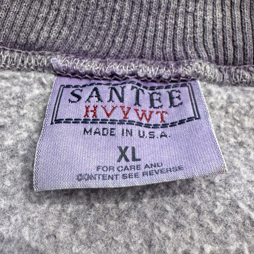 Santee Vintage Blank XL Quarter Zip