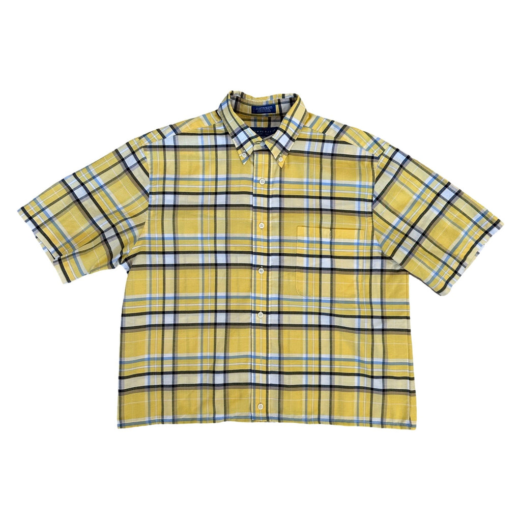Boxy Waistline Cut Shirt - Warm Colorways
