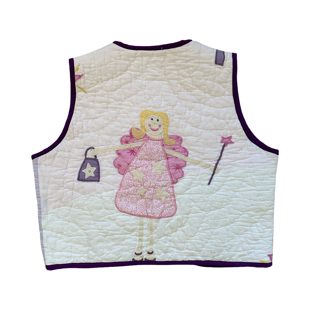 Fairy Princess XS Quilted Vest Rework
