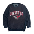 Reverse Weave Two-Toned Corvertte Small Crewneck