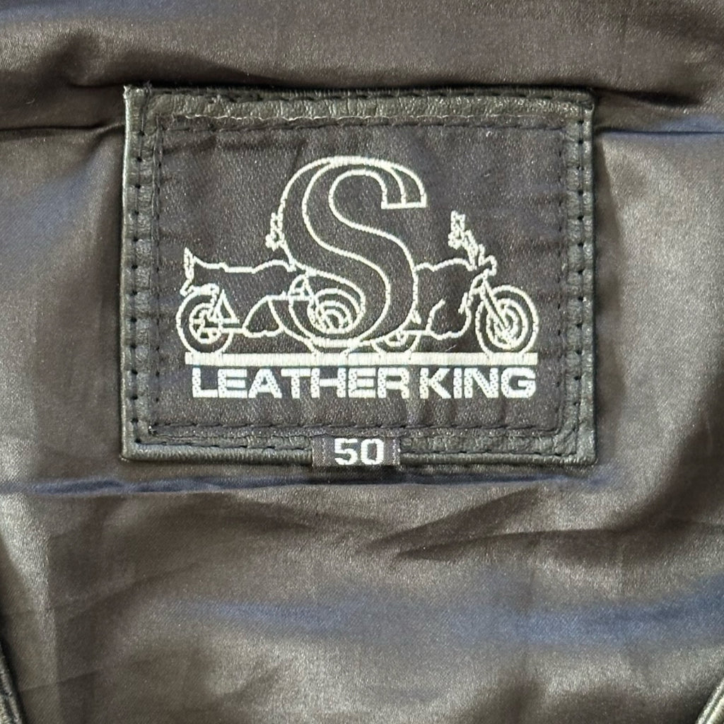 Leather King 2XL Biker Vest