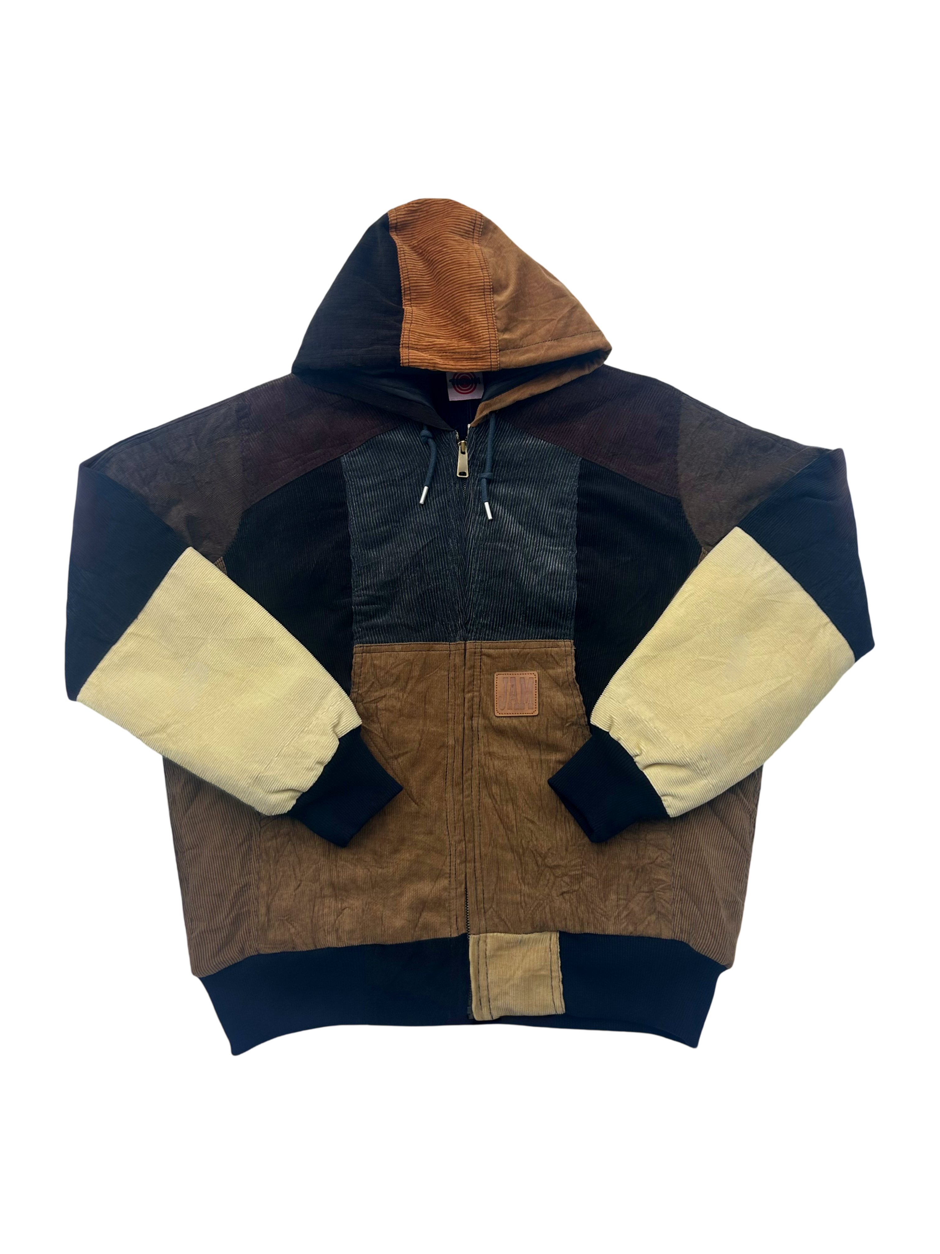 "THE CORD" Corduroy Reworked Patchwork Coat