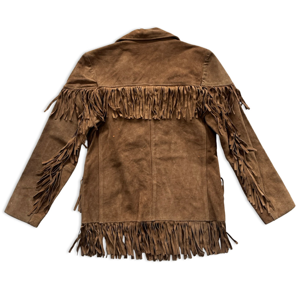 Rough 'N Ready Medium Suede Fringe Jacket