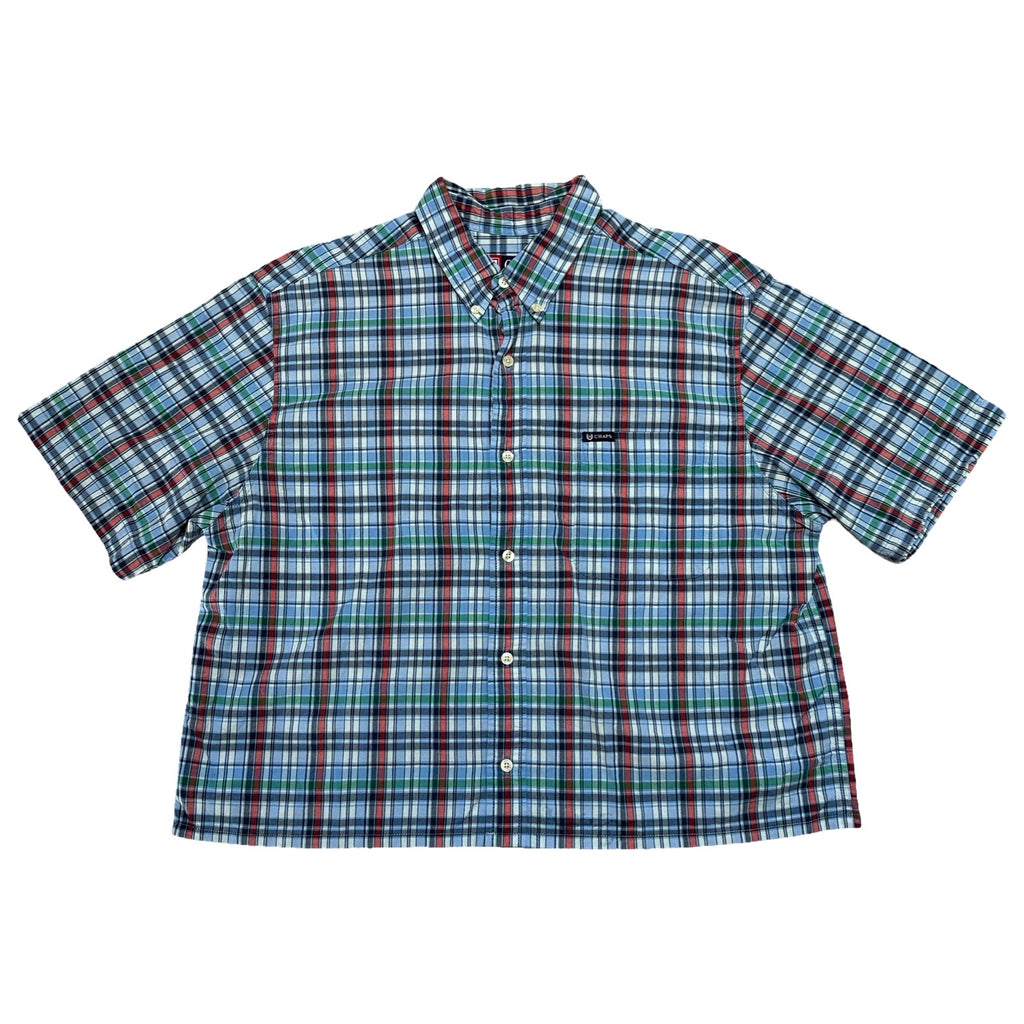 Boxy Waistline Cut Shirt - Cold Colorways