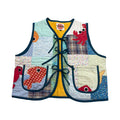 Guppies Small Quilted Vest Rework