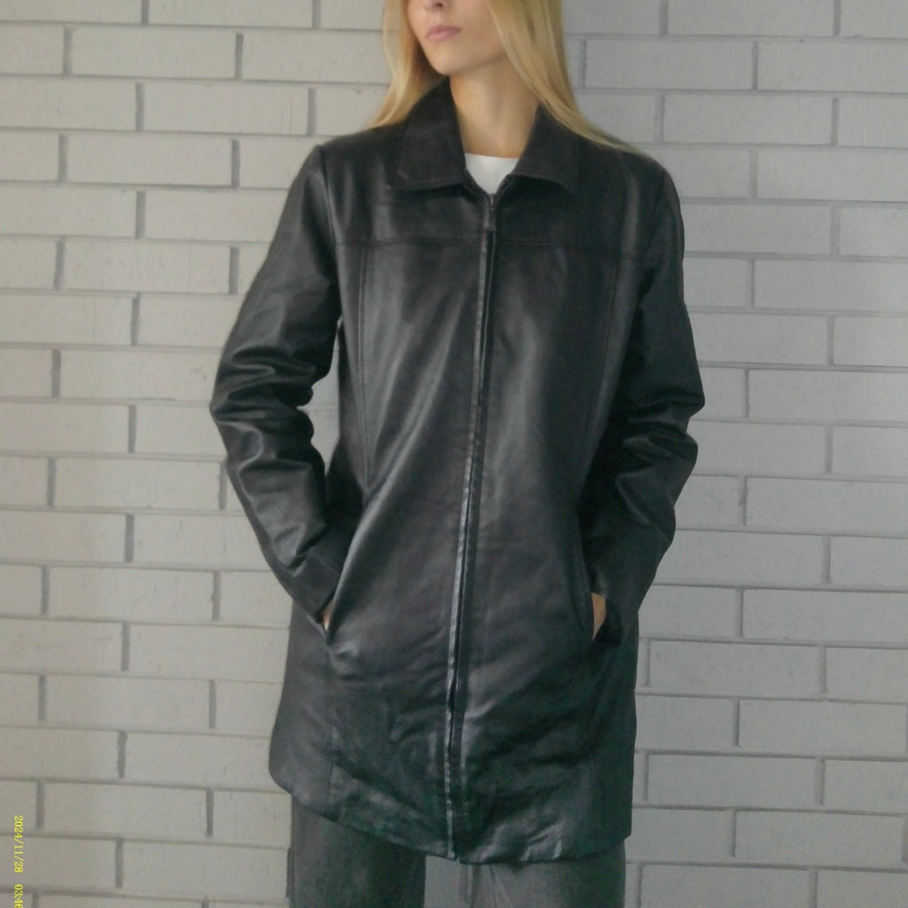 Weather Vane Small Leather Jacket