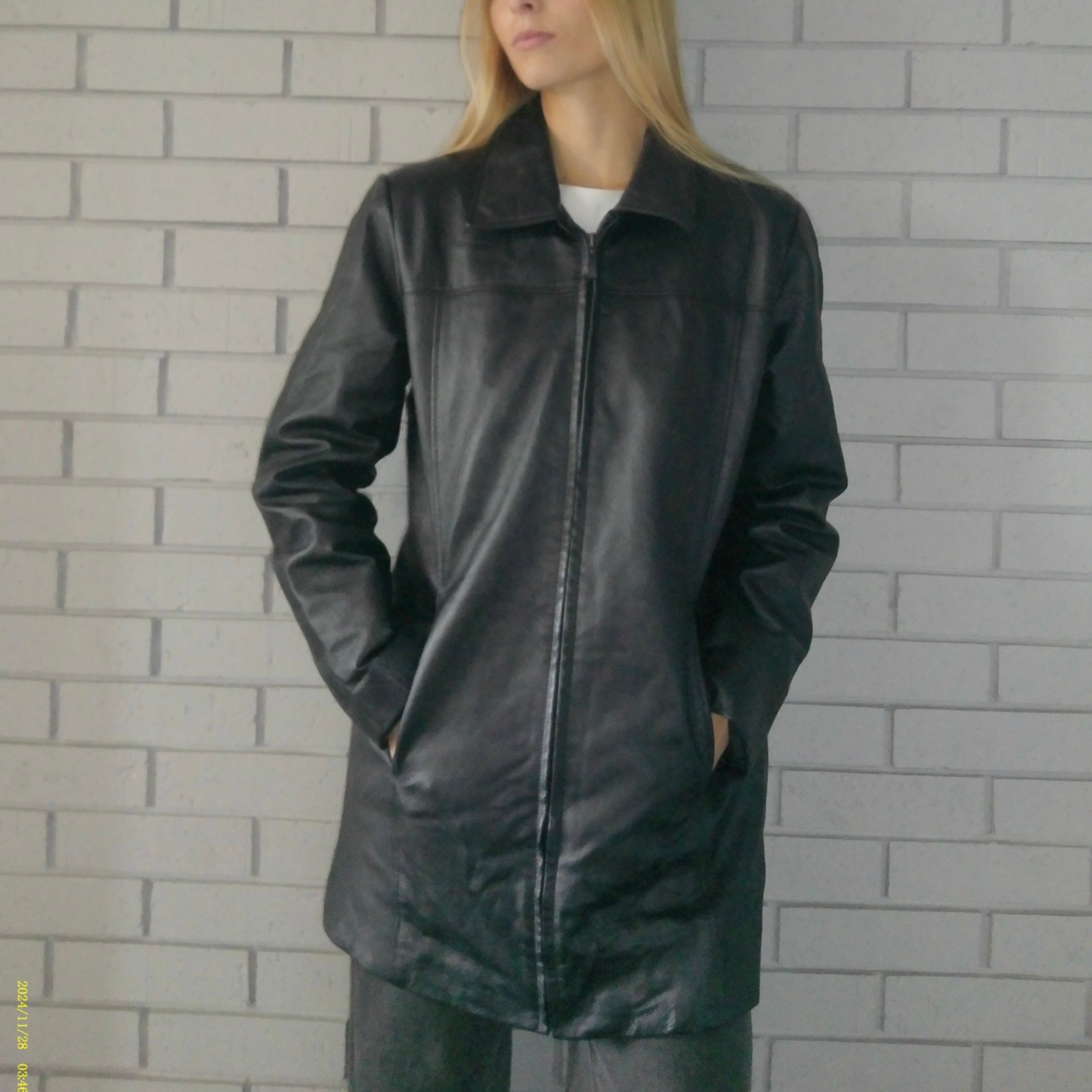 Weather Vane Small Leather Jacket